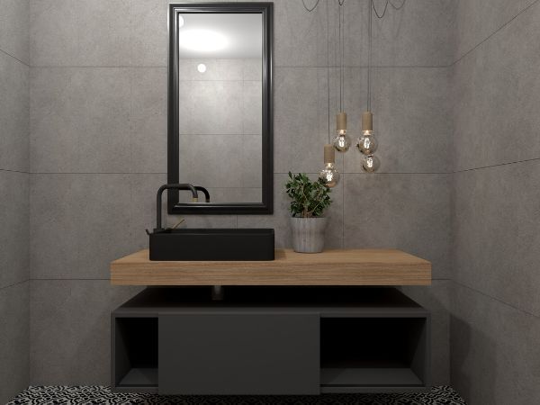 Luksusowe aranżacje łazienki - ponadczasowe zestawy mebli z designerską umywalką